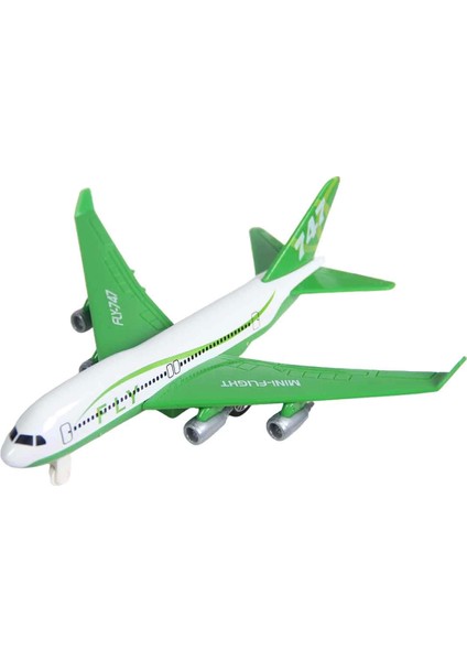 Metal Çekbırak Yolcu Uçağı Kız Erkek Çocuk Oyuncak Eğitici Oyuncaklar modelleri