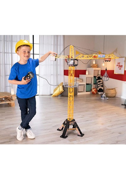 Dickie Hareketli Mega Vinç Kule 120CM Kız Erkek Çocuk Oyuncak Eğitici Oyuncaklar fiyatları