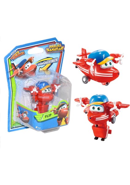 20021 Harika Kanatlar Dönüşen Flıp Mini Figür Kız Erkek Çocuk Oyuncak Eğitici Oyuncaklar
