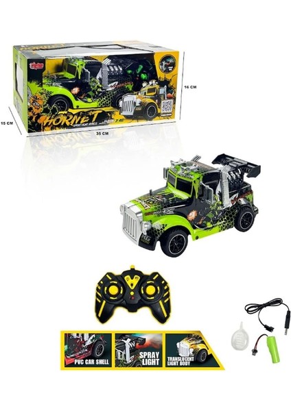 Uzaktan Kumandalı Full Fonksiyon Buhar Çıkartan Çekici Tır Kafası Kız Erkek Çocuk Oyuncak Eğitici Oy modelleri