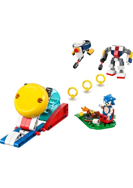LEGO Sonic The Hedgehog: Sonic’in Kamp Ateşi Çarpışması 77001 Kız Erkek Çocuk Oyuncak Eğitici Oyunca