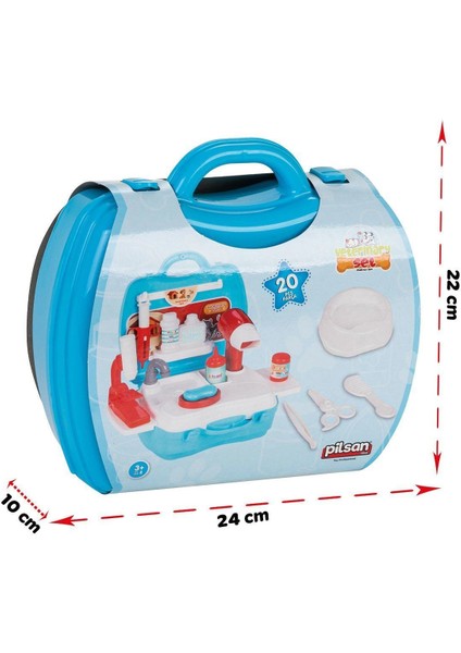 03 564 Çantalı Veteriner Seti -Pilsan Oyuncak Kız Erkek Çocuk Oyuncak Eğitici Oyuncaklar modelleri