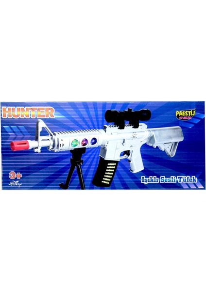 Hunter Işıklı Sesli Tüfek Kız Erkek Çocuk Oyuncak Eğitici Oyuncaklar fiyatları