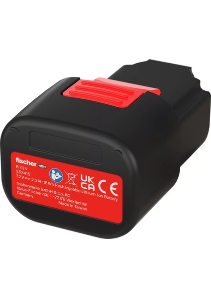 Batarya Lityum-Iyon Pil B 7.2 V fiyatları