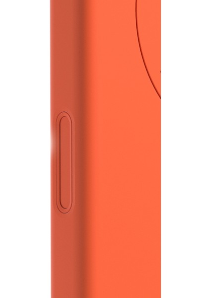 iPhone 17 Pro Uyumlu Kılıf M-Safe Şarj Özellikli Youngkit Morandi Serisi Kapak Turuncu