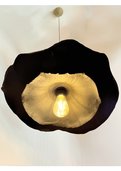 Modern Dark Avf Siyah Iki Katlı Sarkıt Avize