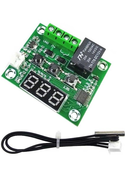 Röle Çıkışlı Dijital Kuluçka Termostatı - Sıcaklık Kontrol Kartı TH-T78
