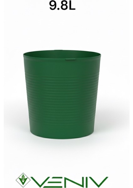 Kırılmaz Dekoratif Saksı 9.8l -1 Adet