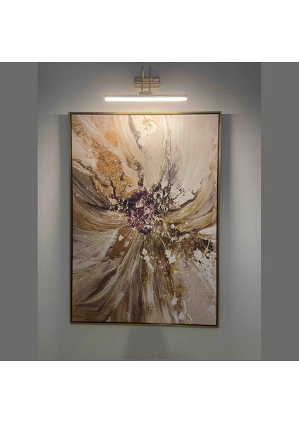 Flüt LED Aplik 50 cm 6500K Beyaz Işık | Modern Duvar Aydınlatma | Enerji Tasarruflu Banyo, Tablo ve Çalışma Masası Lambası indirimleri