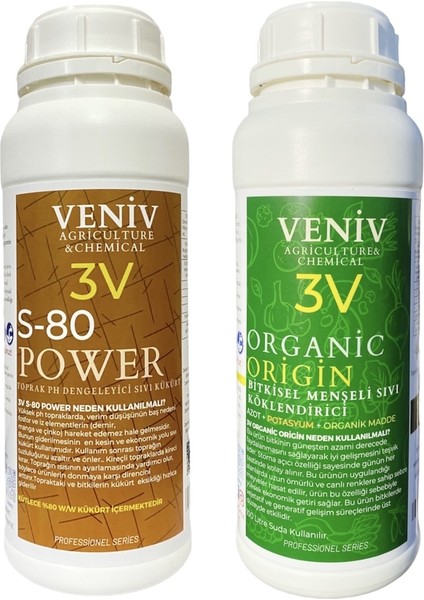 3V Power Ph Dengeleci Kireç Giderici 1L-3V Origin Bitkisel Menşeili Köklendirici 1l