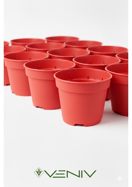 Renkli Fide Yetiştime Saksısı 10 Adet-0.3l