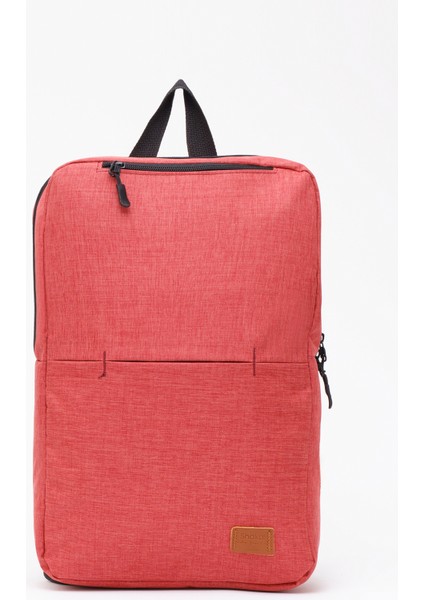 Kırmızı SHK61 3 Bölmeli 13-14-15 Inç Uyumlu Laptop Sırt Çantası