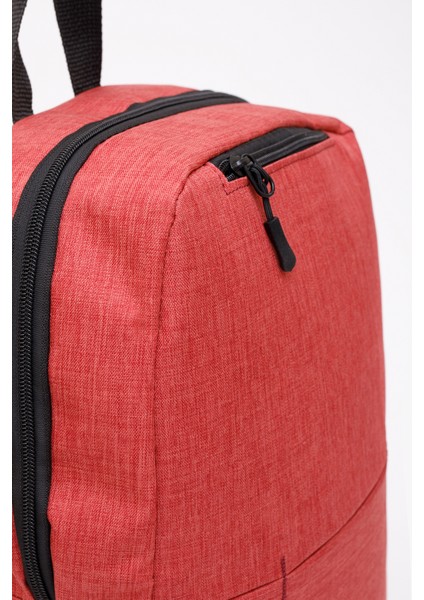 Kırmızı SHK61 3 Bölmeli 13-14-15 Inç Uyumlu Laptop Sırt Çantası fırsatları