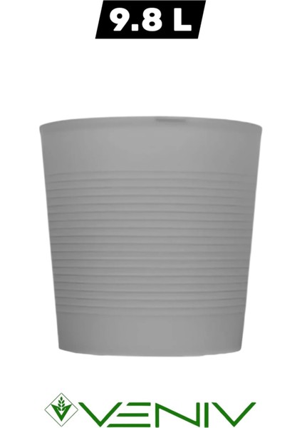 Dekoratif Kırılmaz Esnek Saksı 9.8 L