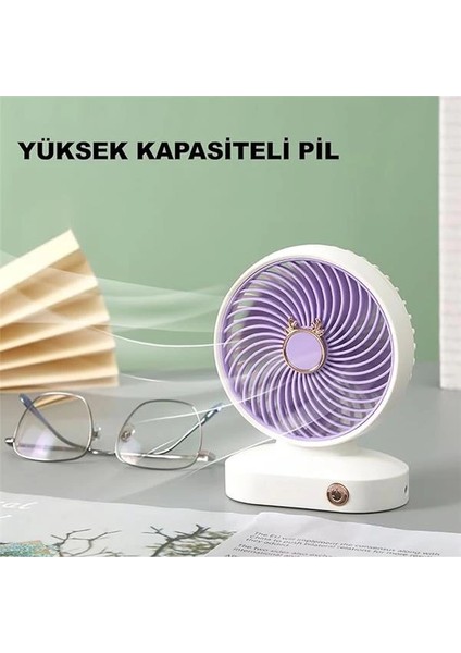 Mini Masaüstü Vantilatör Mini Fan Mini Vantilatör Masaüstü Fan Şarjlı Taşınabilir Fan modelleri