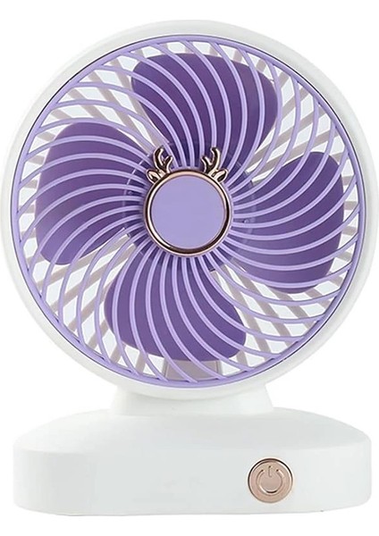 Mini Masaüstü Vantilatör Mini Fan Mini Vantilatör Masaüstü Fan Şarjlı Taşınabilir Fan