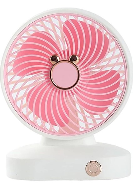 Mini Masaüstü Vantilatör Mini Fan Mini Vantilatör Masaüstü Fan Şarjlı Taşınabilir Fan