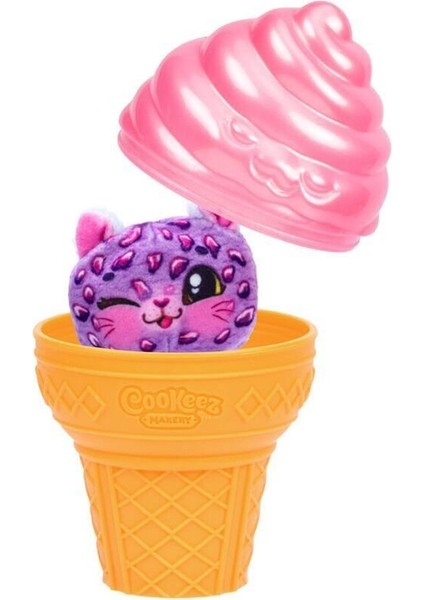 CKE07000 Cookeez Makery Yum Yumz Dondurma Tekli Paket Kokulu Peluş -1ADET Fiyatıdır Kız Erkek Çocuk modelleri