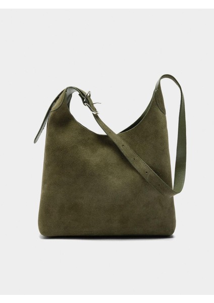 %100 Süet Deri Omuz Çantası indirimleri