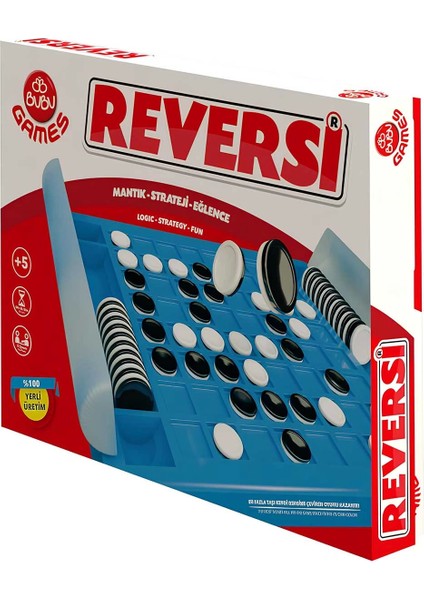 Bu-Bu Games Reversi Plastik Kız Erkek Çocuk Oyuncak Eğitici Oyuncaklar