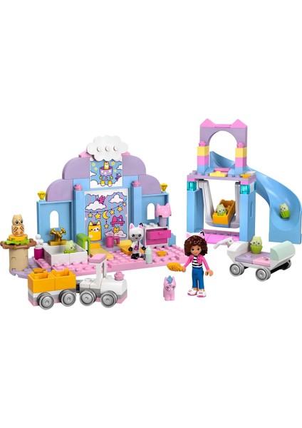 LEGO Gabby’s Dollhouse Gabby’nin Kedicik Bakım Odası 10796 Kız Erkek Çocuk Oyuncak Eğitici Oyuncakla