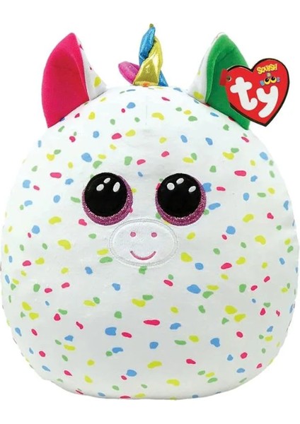 Ty Squishy Boos Yastık Unicorn At Harmonie 23CM Kız Erkek Çocuk Oyuncak Eğitici Oyuncaklar