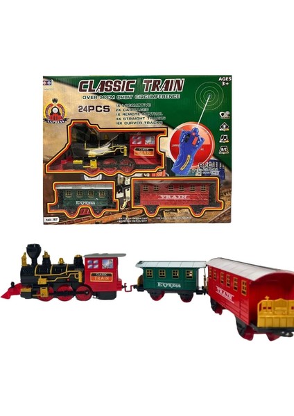 Kumandalı Tren Kız Erkek Çocuk Oyuncak Eğitici Oyuncaklar