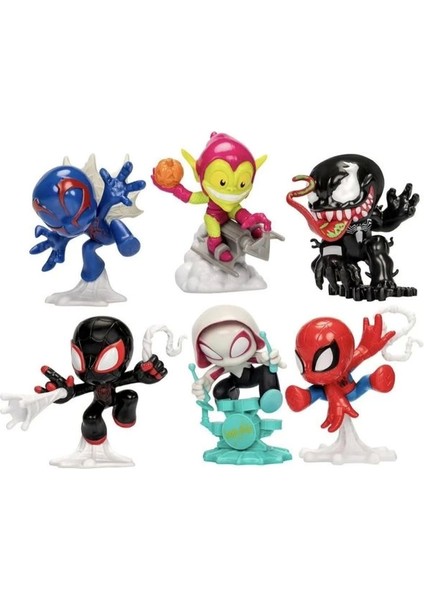 Spider Man Mighty Verse Collectibles Kız Erkek Çocuk Oyuncak Eğitici Oyuncaklar