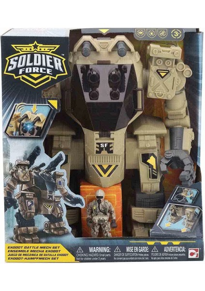 Soldier Force Exobot Savaş Mekanizması Seti Kız Erkek Çocuk Oyuncak Eğitici Oyuncaklar fiyatları