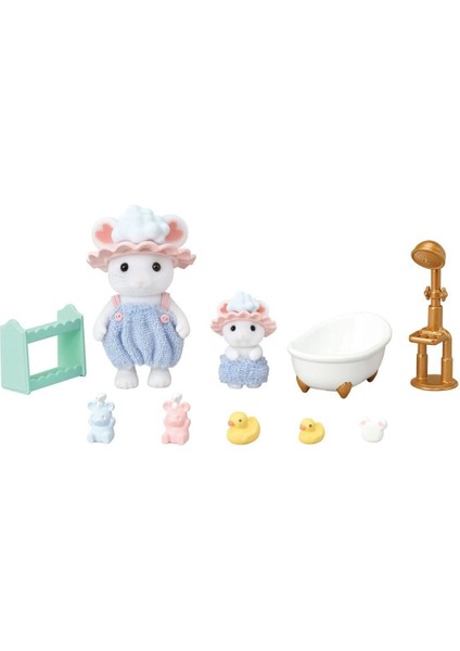 5805 Sylvanian Families Kardeşler Banyo Zamanı Seti +3 Yaş Kız Erkek Çocuk Oyuncak Eğitici Oyuncakla fiyatları