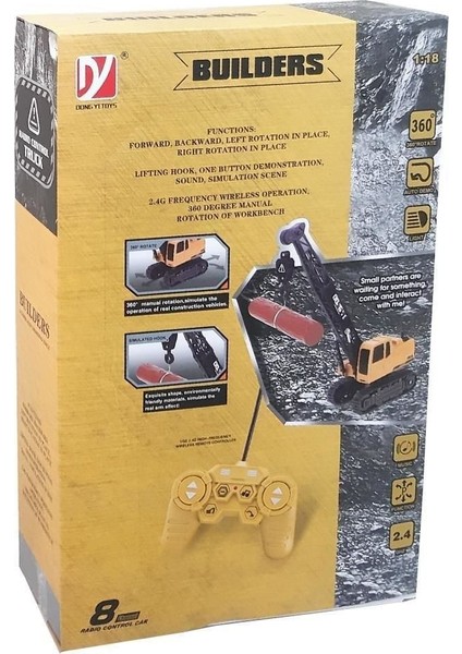 A8863-142 Uzk.kum Şarjlı Vinç -Psf Kız Erkek Çocuk Oyuncak Eğitici Oyuncaklar fiyatları