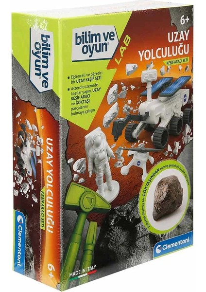 Bilim ve Oyun Uzay Yolculuğu Keşif Aracı Seti Kız Erkek Çocuk Oyuncak Eğitici Oyuncaklar