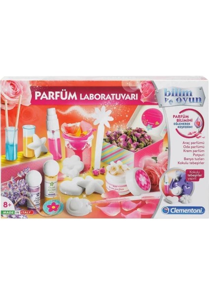 Bilim ve Oyun Parfüm Laboratuvarı Kız Erkek Çocuk Oyuncak Eğitici Oyuncaklar