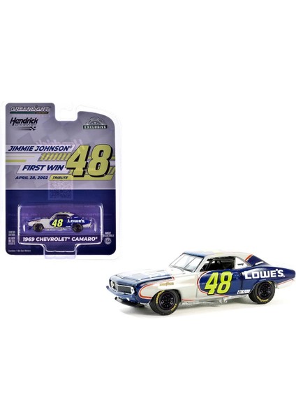 Greenlight 1/64 1969 Chevrolet Camaro - Jimmie Johnson Kız Erkek Çocuk Oyuncak Eğitici Oyuncaklar fiyatları