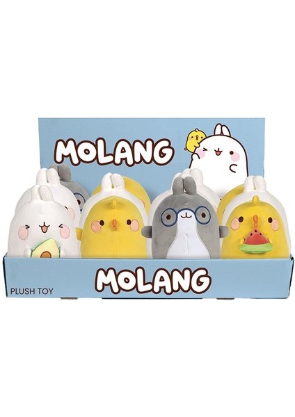 760024980 Molang Peluş 18CM - 1ADET Stokta Olan Gönderilir Kız Erkek Çocuk Oyuncak Eğitici Oyuncakla