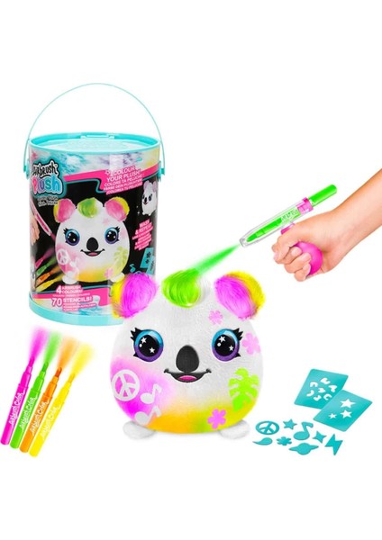 Airbrush Peluş Neon Boyama Seti indirimleri