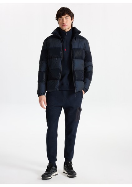 D5WM-MNT3791 Lacivert Düz Erkek Mont fiyatları