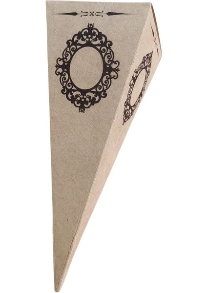 Karton Külah Şeker,lokum,kına Kutusu 25 Li Paket