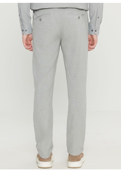 Bağlamalı Bel Normal Paça Jogger Gri Erkek Pantolon ACE001261525_GRI fırsatları