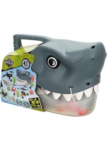 S00049053 Oyun Set Wild Quest Köpekbalığı Kovası Kız Erkek Çocuk Oyuncak Eğitici Oyuncaklar modelleri
