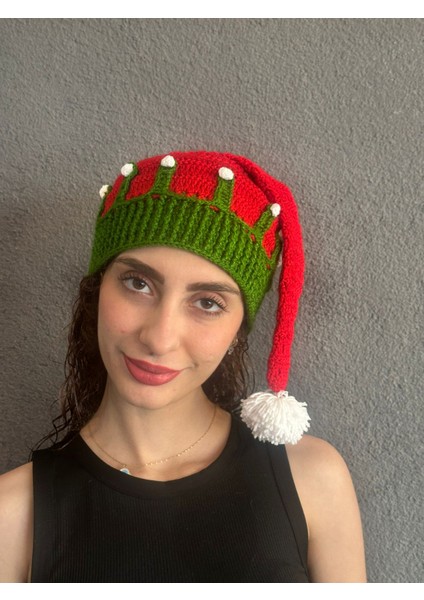 El Örgüsü Noel Christmas Kukuleta Bere