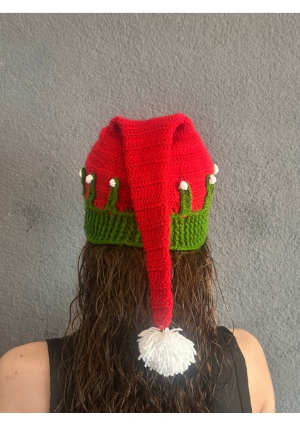 El Örgüsü Noel Christmas Kukuleta Bere modelleri