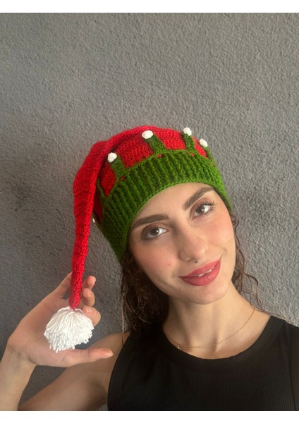 El Örgüsü Noel Christmas Kukuleta Bere fırsatları