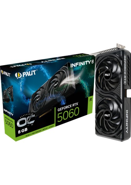 RTX5060 Infınıty 2 Oc 8gb 128BIT Gddr7 Ekran Kartı