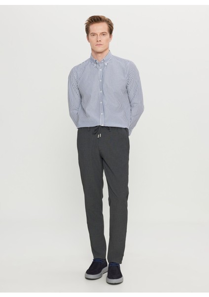 Bağlamalı Bel Normal Paça Jogger Antrasit Erkek Pantolon ACE001261525_ATR fiyatları