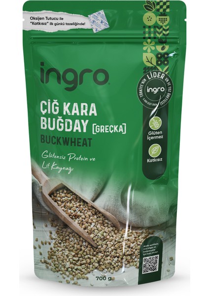 Glutensiz Çiğ Karabuğday 700 gr fiyatları