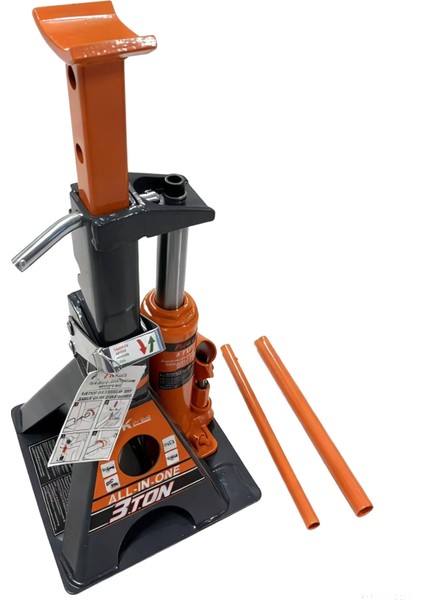 Frıko 3ton Truck Jack Krıko Şişe Kriko ve Sehpa Kriko Set