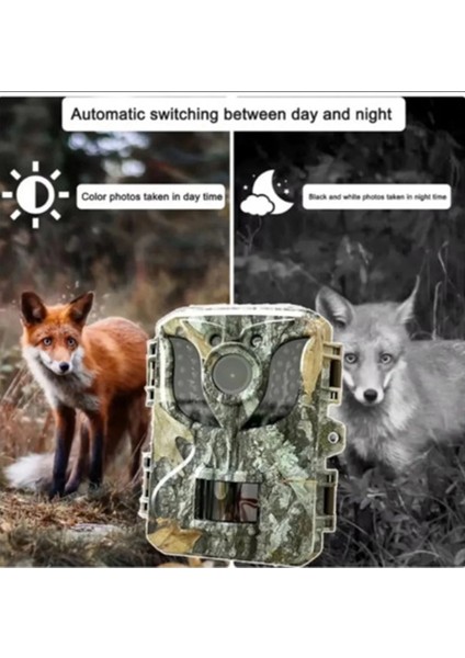 Bfs Fotokapan Kamera 16MP Full Hd 1080P Gece Görüşlü 2 Inç LCD Ekran Su Geçirmez fiyatları