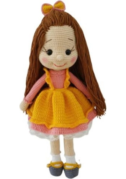 Sevimli Yıldız Bebek Amigurumi Organik Oyuncak