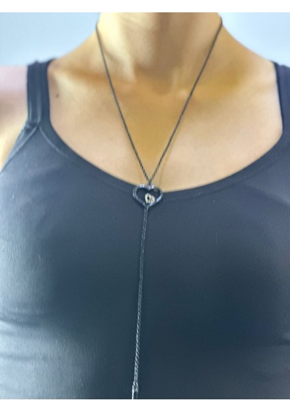 Siyah Kalpli Zicir Kolye 25 cm fiyatları